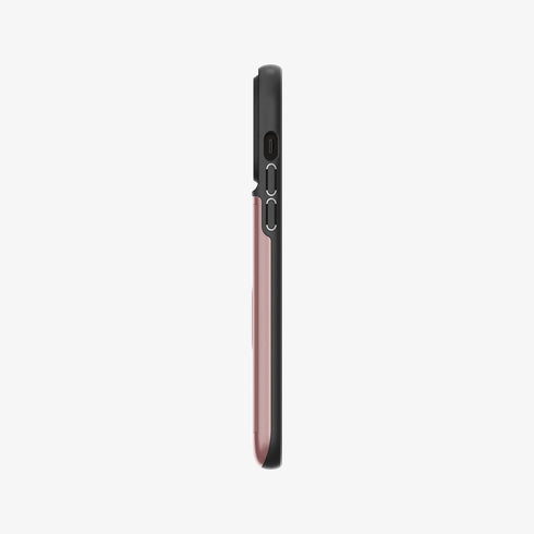ACS04835 - iPhone 14 Pro Max Case Slim Armor CS in black showing the back